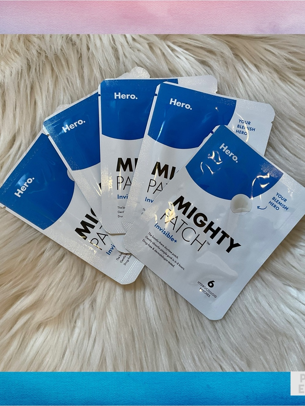 Mighty Patch Invisible + - New x5 Packages